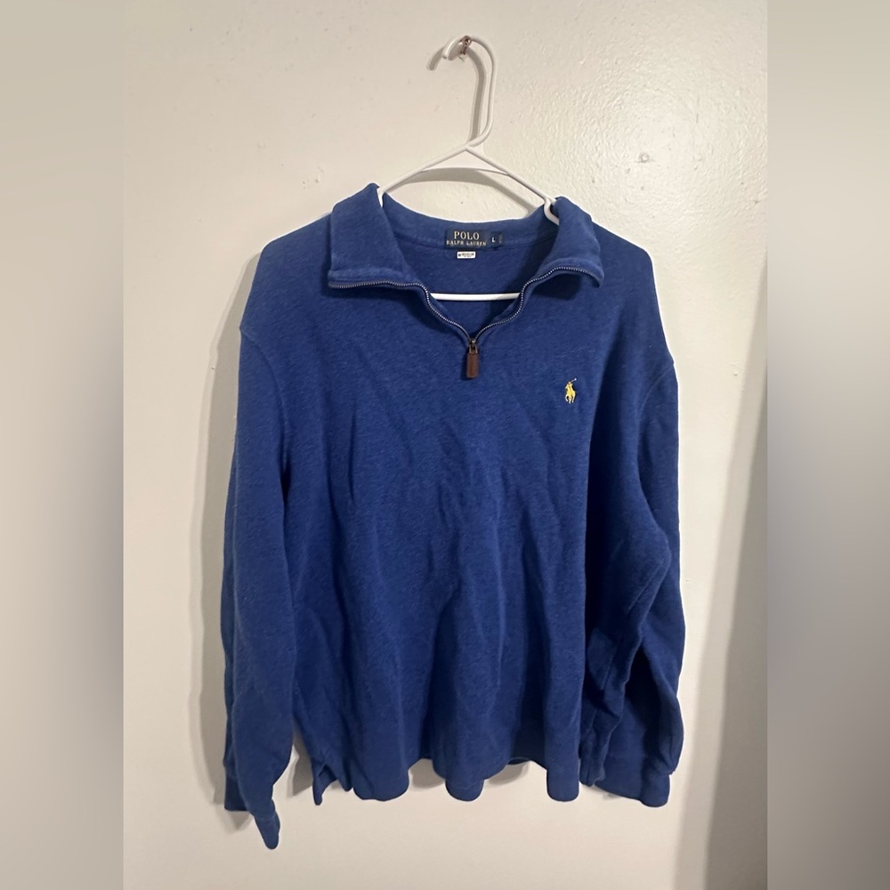 Ralph Lauren Blue Zipper Jacket